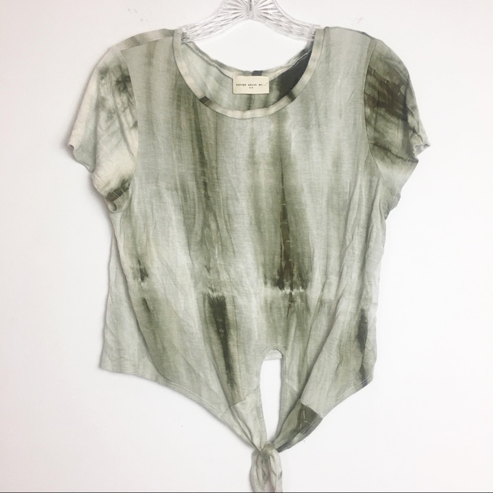 Cute tie dye crop top